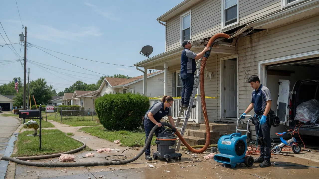 Water Damage Restoration in Carmichaels, PA near me
